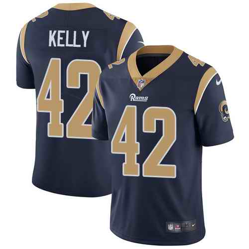 Nike Men & Women & Youth Rams 42 John Kelly Navy NFL Vapor Untouchable Limited Jersey,We sell and wholesale Nike Men & Women & Youth Rams 42 John Kelly Navy NFL Vapor Untouchable Limited Jersey on line form chian!